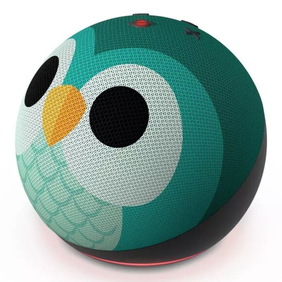Amazon Kids Echo Dot (5th Gen 2022) Smart Speaker with Alexa - Owl - New in Box - Picture 3 of 9